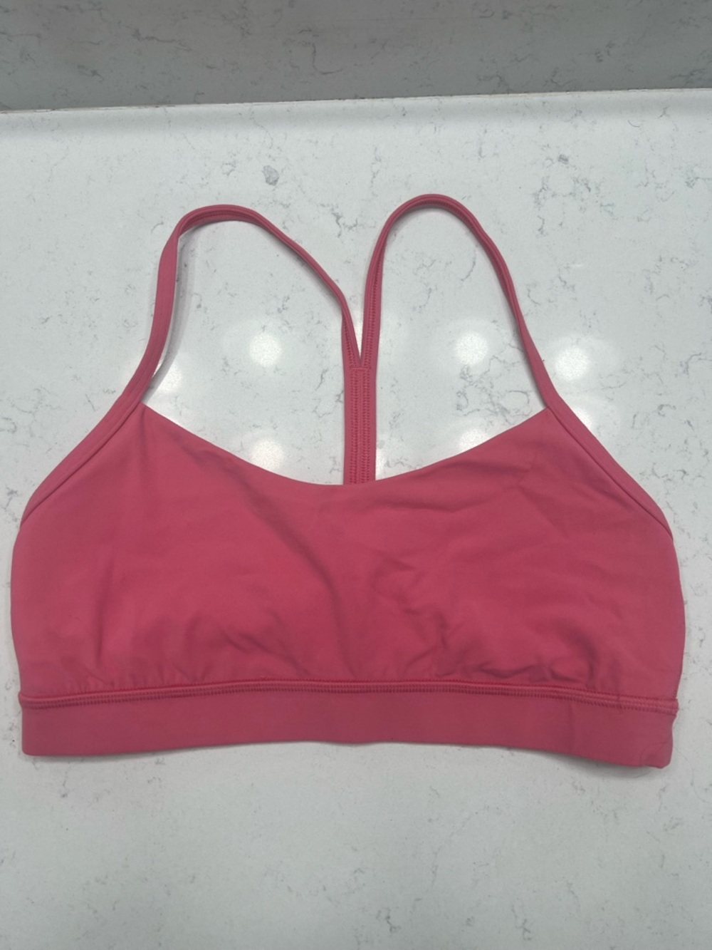 lululemon athletica Pink Strappy Seamless Bralette size 12